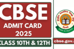 CBSE Admit Card 2025