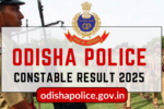 Odisha Police Constable Result 2025