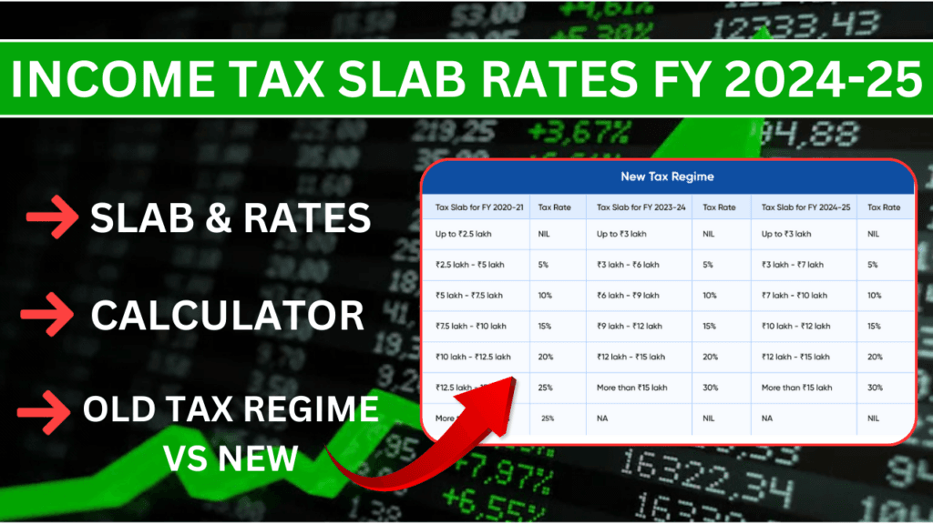 Tax Slab for FY 202425 (AY 202526) Slabs, Rates, New Changes