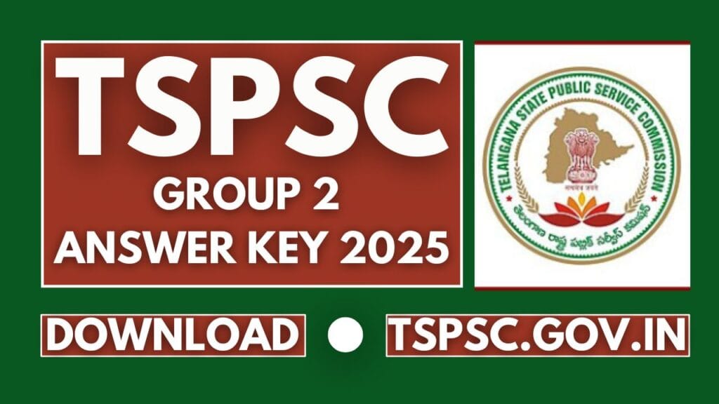 TSPSC Group 2 Answer Key 2025